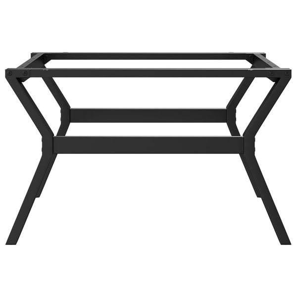 Y-Form Couchtischgestell Stahl 80x70x43 cm