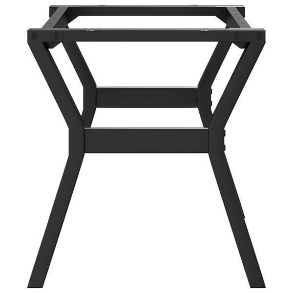Couchtischgestell Y-Form Stahl 80x40 cm