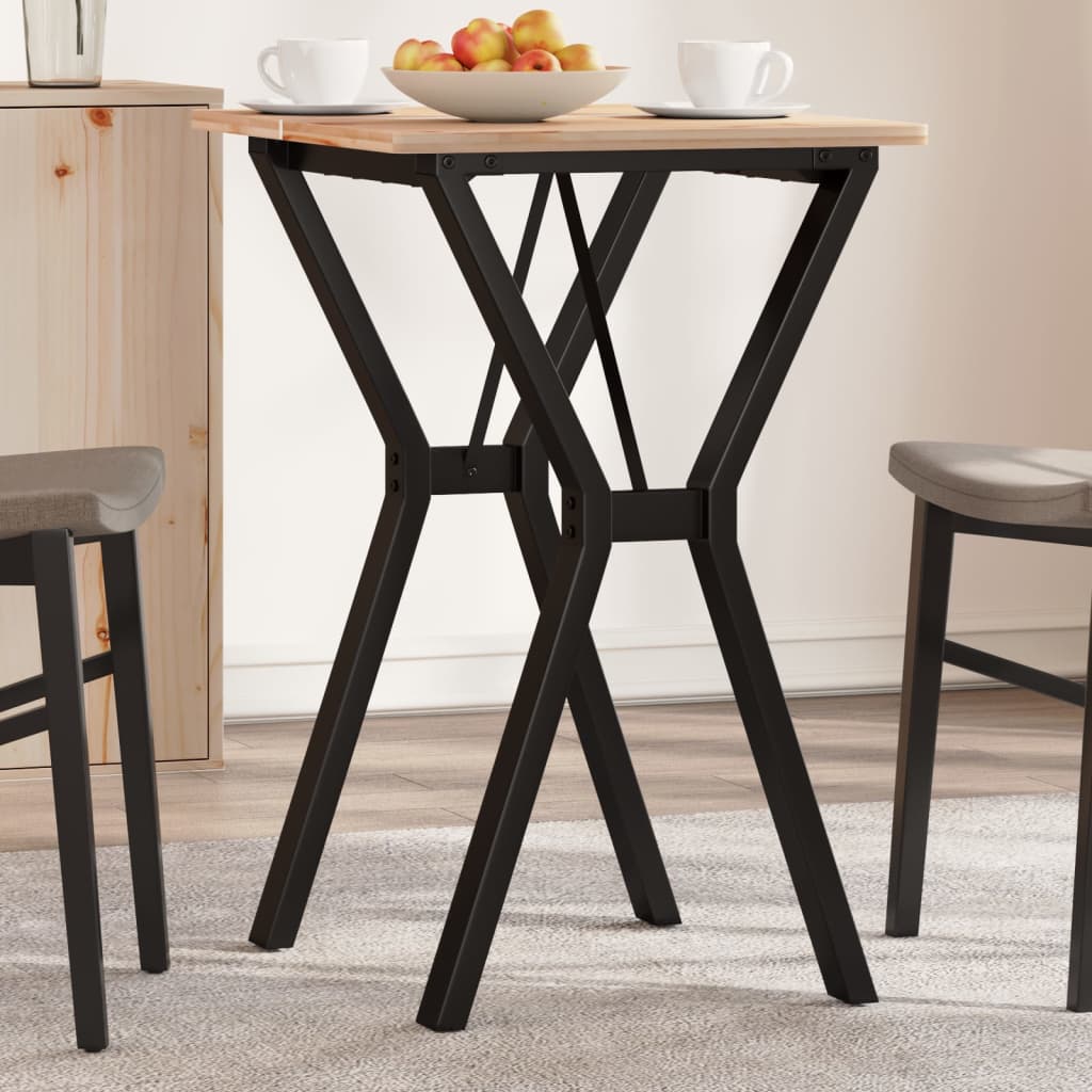 Y-Form Tischgestell 50x40x73 cm Stahl