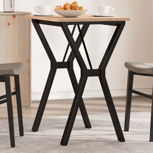 Y-Form Tischgestell 60x40x73 cm Stahl