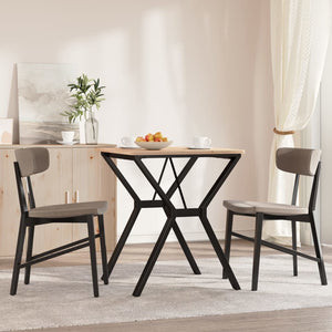 Y-Form Tischgestell 60x60 cm Stahl
