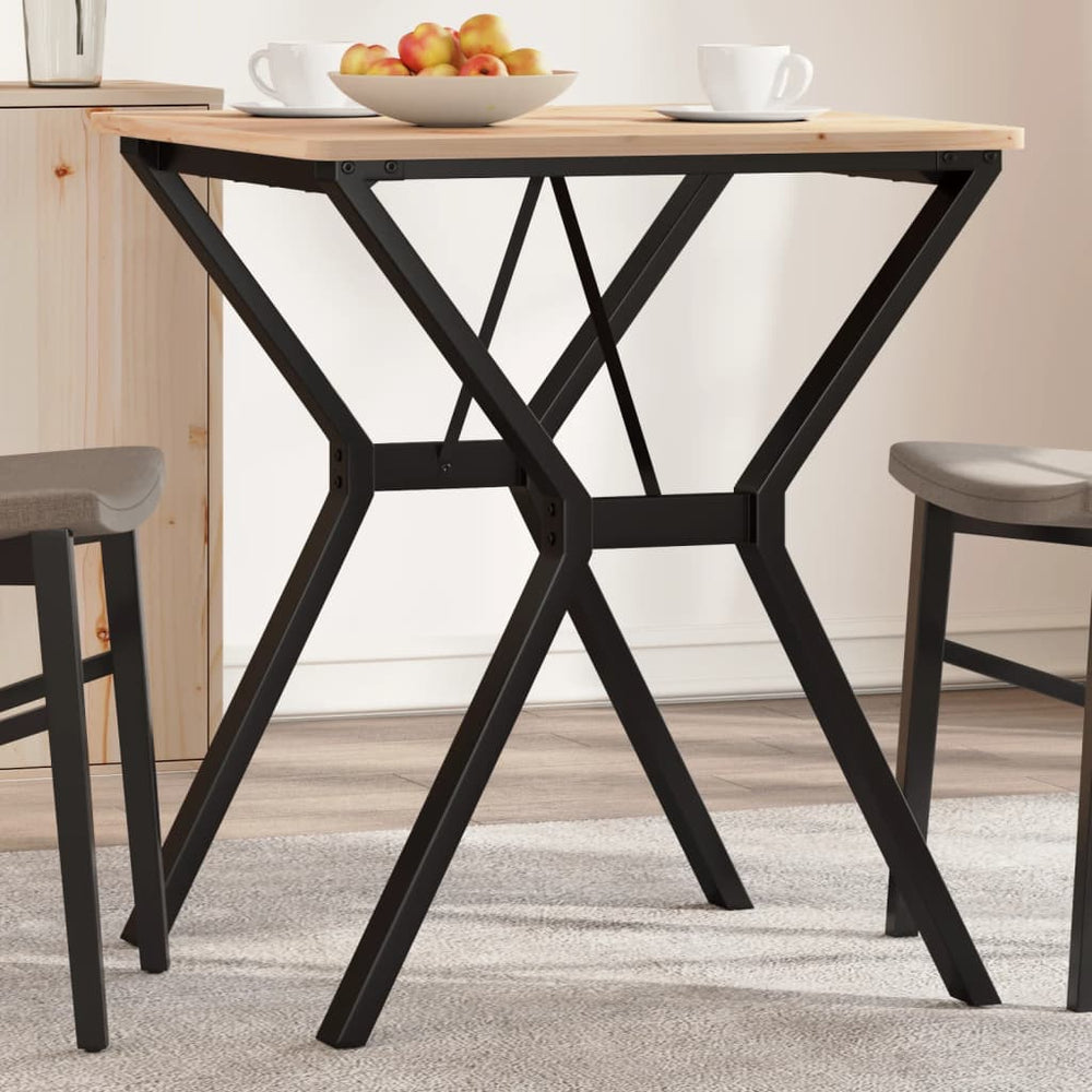 Y-Form Tischgestell 60x60 cm Stahl