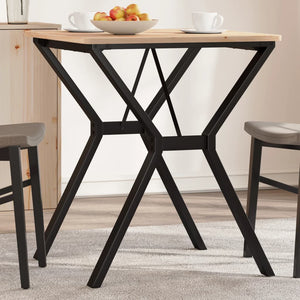 Y-Form Tischgestell 60x60 cm Stahl