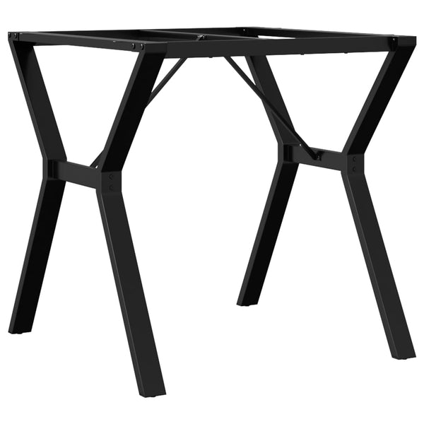Y-Form Tischgestell 70x70 cm Stahl