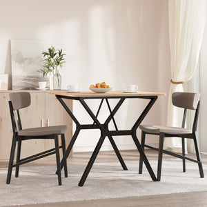 Y-Form Tischgestell 70x70 cm Stahl