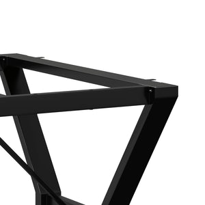 Y-Form Tischgestell 70x70 cm Stahl
