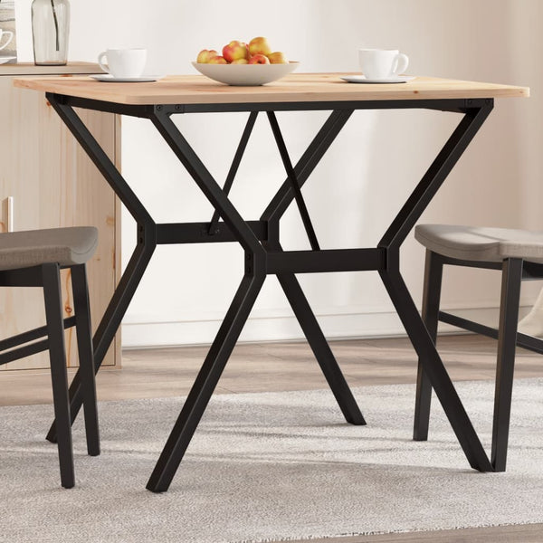 Y-Form Tischgestell 70x70 cm Stahl