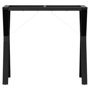 Y-Form Tischgestell 80x40x73 cm Stahl