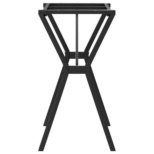 Y-Form Tischgestell 80x40x73 cm Stahl
