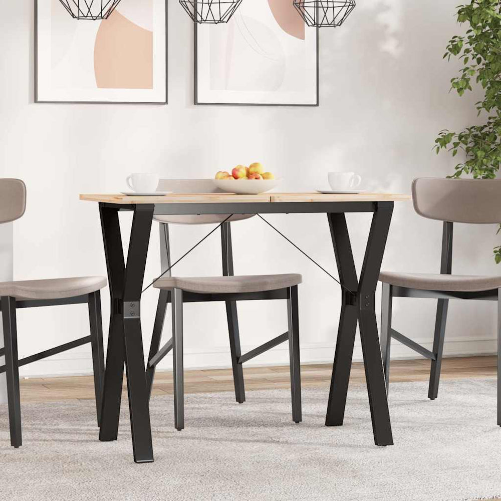 Y-Form Tischgestell 80x40x73 cm Stahl