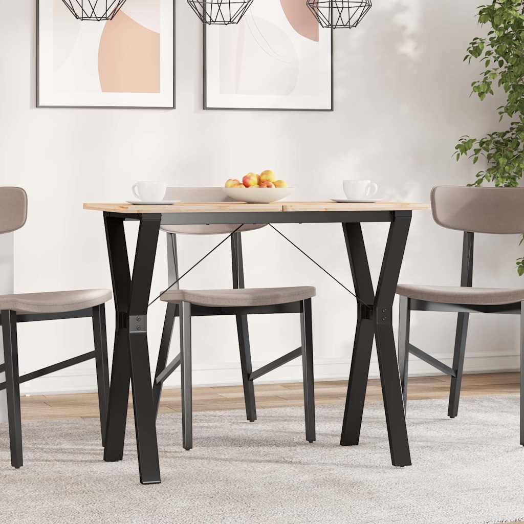 Y-Form Tischgestell 80x40x73 cm Stahl