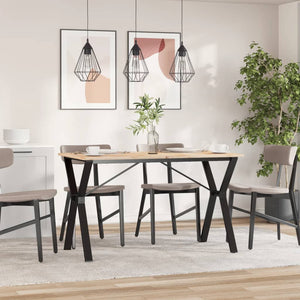Y-Form Tischgestell 120x60 cm Stahl