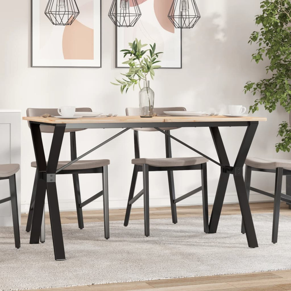Y-Form Tischgestell 120x60 cm Stahl
