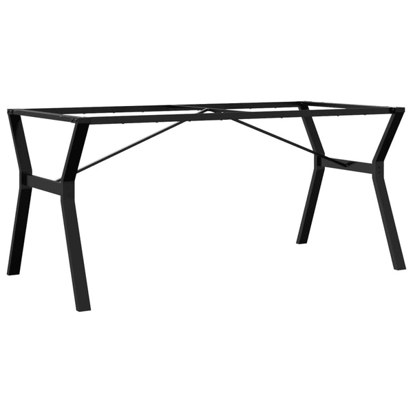 Y-Form Tischgestell 160x80 cm Stahl