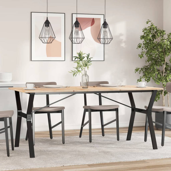 Y-Form Tischgestell 160x80 cm Stahl