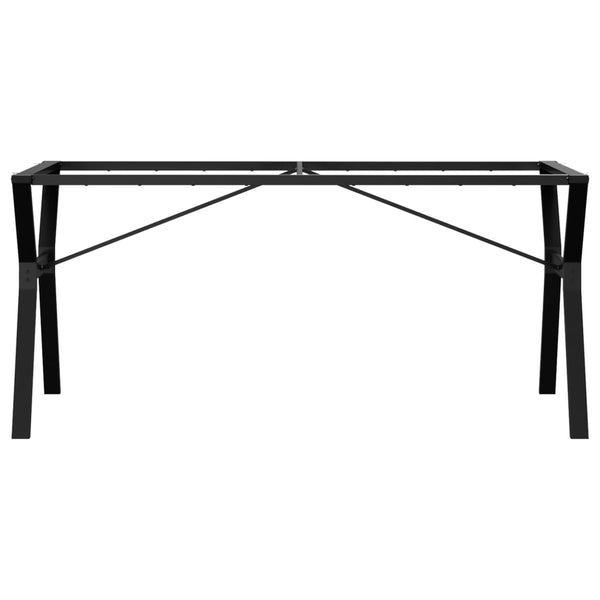 Y-Form Tischgestell 160x80 cm Stahl