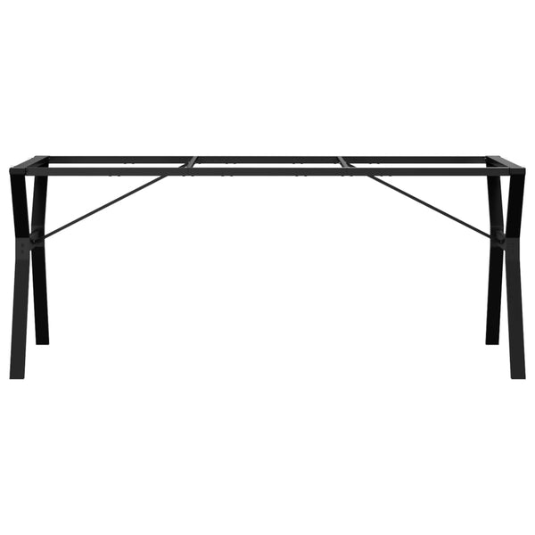 Y-Form Esstischgestell Stahl 180x80 cm
