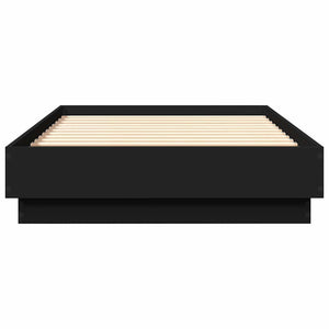 Bettgestell Schwarz 90x190 cm