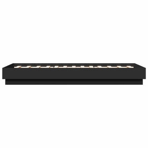 Bettgestell Schwarz 90x190 cm