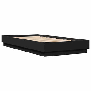 Bettgestell Schwarz 90x190 cm