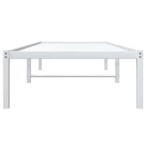Metallbett Weiß 80x200 cm