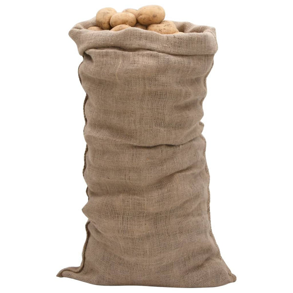 Jutesäcke 5 Stk. 65x135 cm 100% Jute 220 g/m²