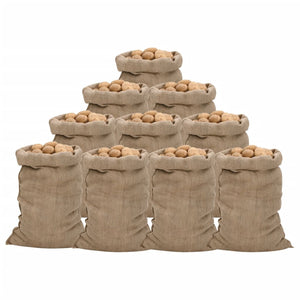 Jutesäcke 10 Stk. 60x105 cm 100% Jute 340 g/m²