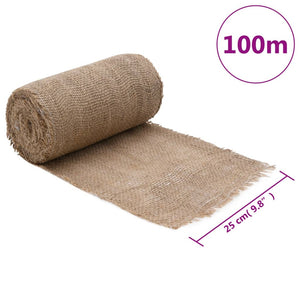 Jutegewebe 0,25x100 m 100% Jute 200 g/m²