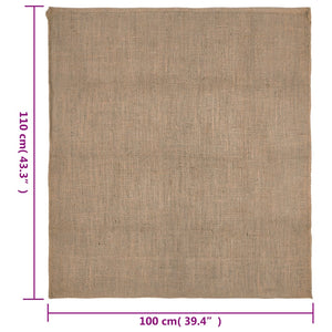 Jutesäcke 30 Stk. 100x110 cm 100% Jute 220 g/m²
