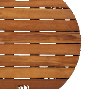 Garten Beistelltische 2er Set Beige Poly Rattan