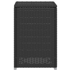 Propan Tank Verstecktisch Schwarz Poly Rattan