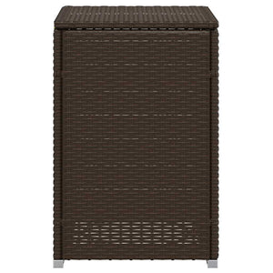 Propan Tank Verstecktisch Braun Poly Rattan