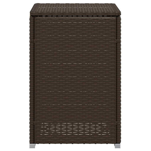 Propan Tank Verstecktisch Braun Poly Rattan