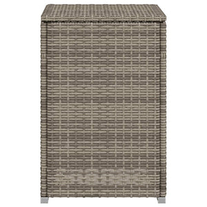 Poly Rattan Propan Tank Verstecktisch Grau 40x40x60cm