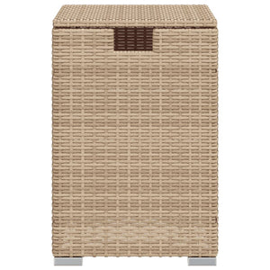 Propan Tank Verstecktisch Beige Poly Rattan