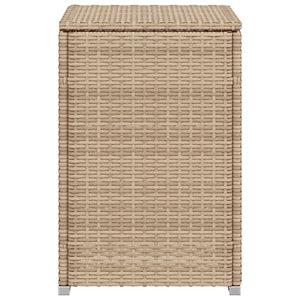 Propan Tank Verstecktisch Beige Poly Rattan