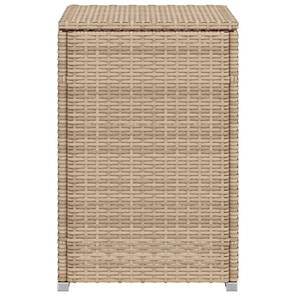 Propan Tank Verstecktisch Beige Poly Rattan