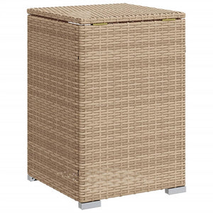 Propan Tank Verstecktisch Beige Poly Rattan