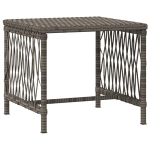 Sonnenliege 3er Set Grau Marineblau 200 cm