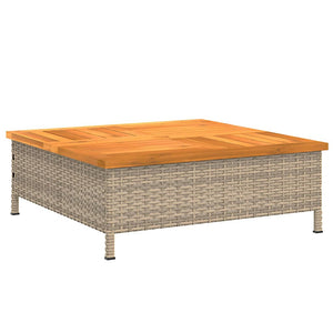 Sonnenschirmständer-Verkleidung Beige Akazie 70x70 cm