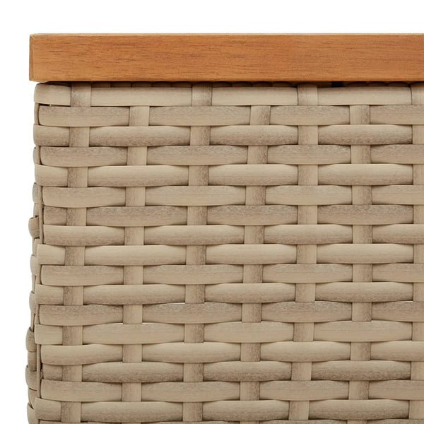Sonnenschirmständer-Verkleidung Beige Akazie 70x70 cm