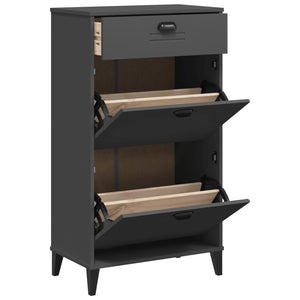 Anthrazit Schuhschrank VIKEN