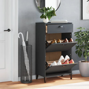 Anthrazit Schuhschrank VIKEN