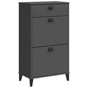 Anthrazit Schuhschrank VIKEN