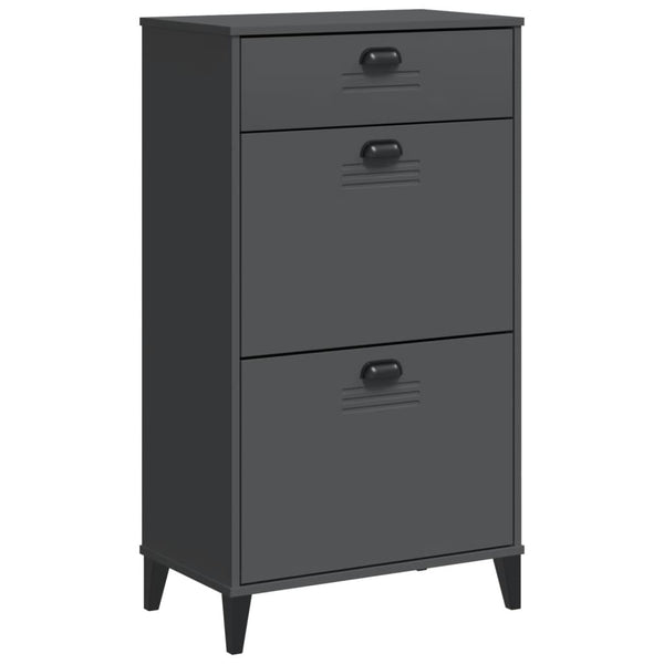 Anthrazit Schuhschrank VIKEN