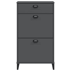 Anthrazit Schuhschrank VIKEN