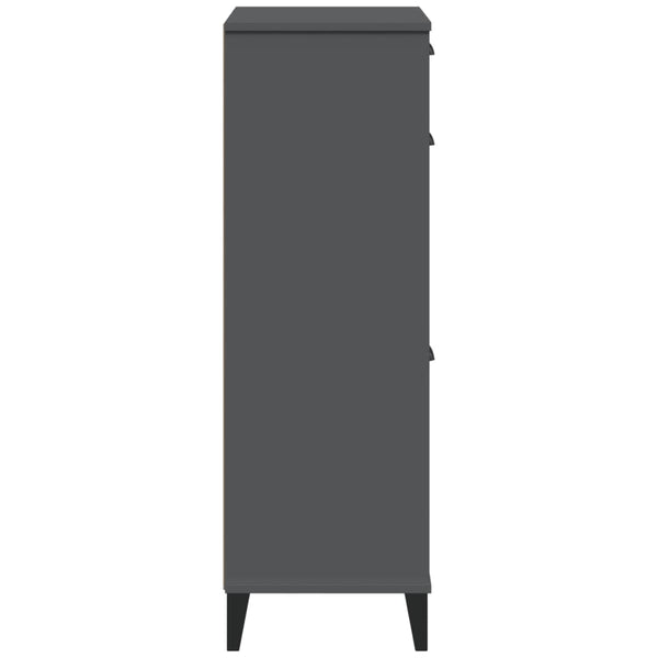 Anthrazit Schuhschrank VIKEN