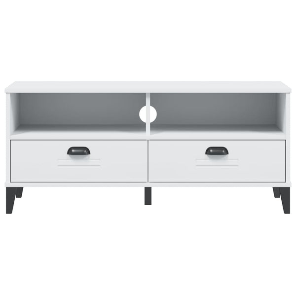 Weißer TV-Schrank VIKEN Holzwerkstoff