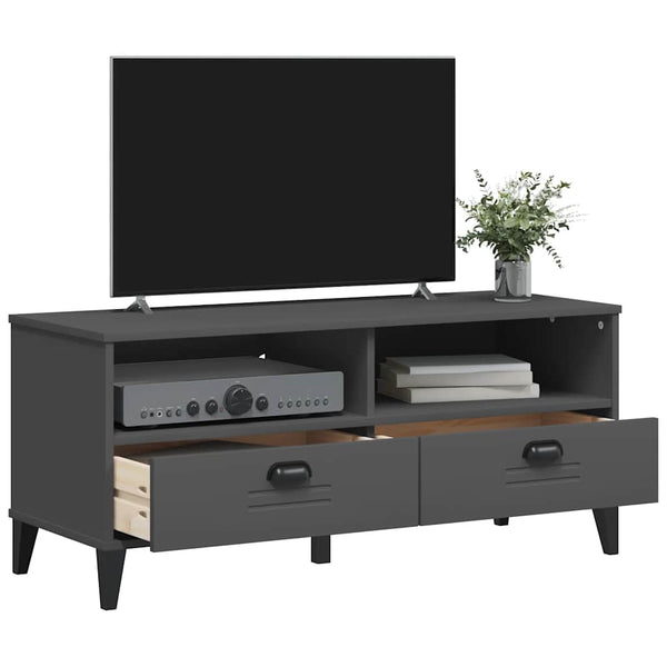 Anthrazit TV-Schrank VIKEN Holzwerkstoff