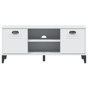 Schuhbank Weiß Holzwerkstoff 106 cm